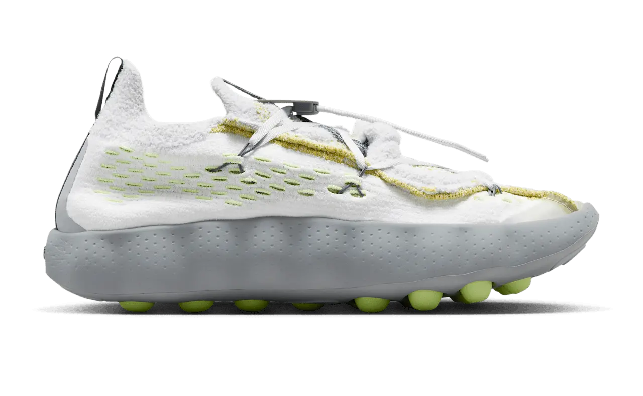 Alternative view of Giày Nike Mind 002 Flyknit 'White Dark Grey Volt' IR2176-100