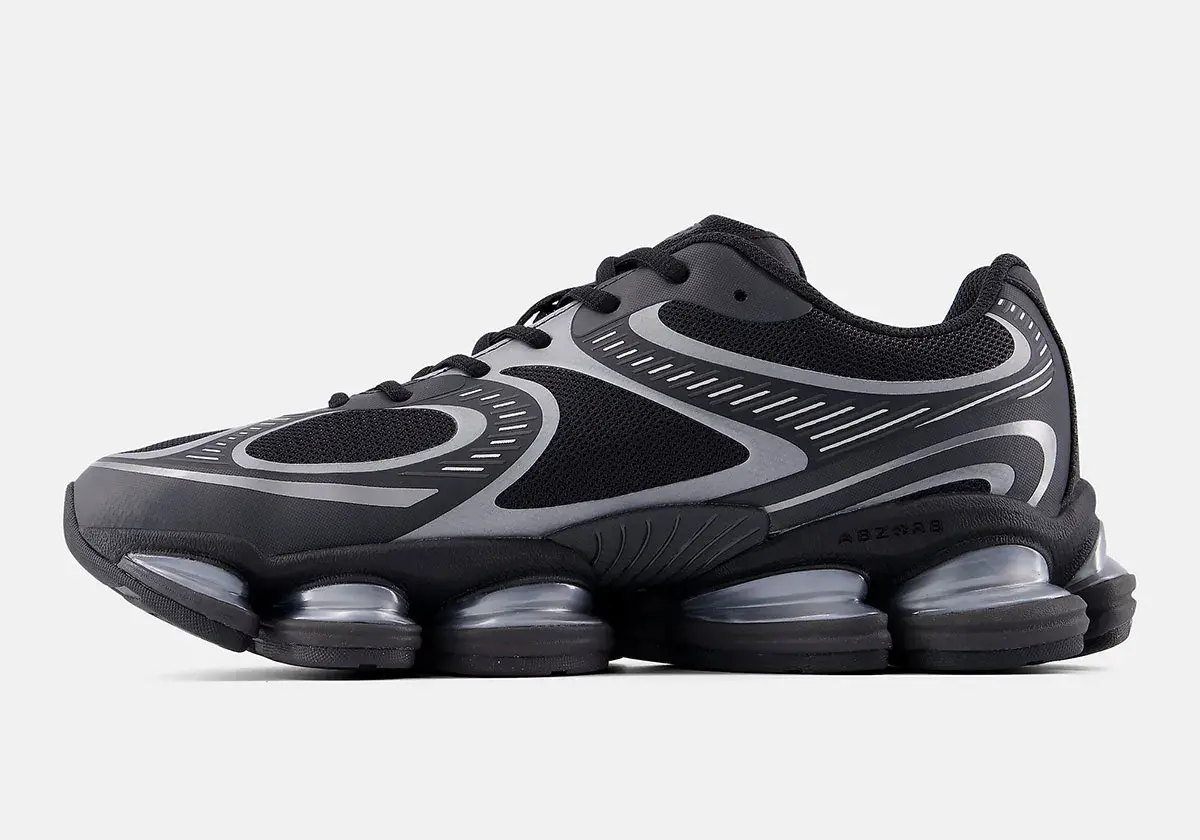 Alternative view of Giày New Balance Abzorb 2000 'Black-Silver' U20008LL