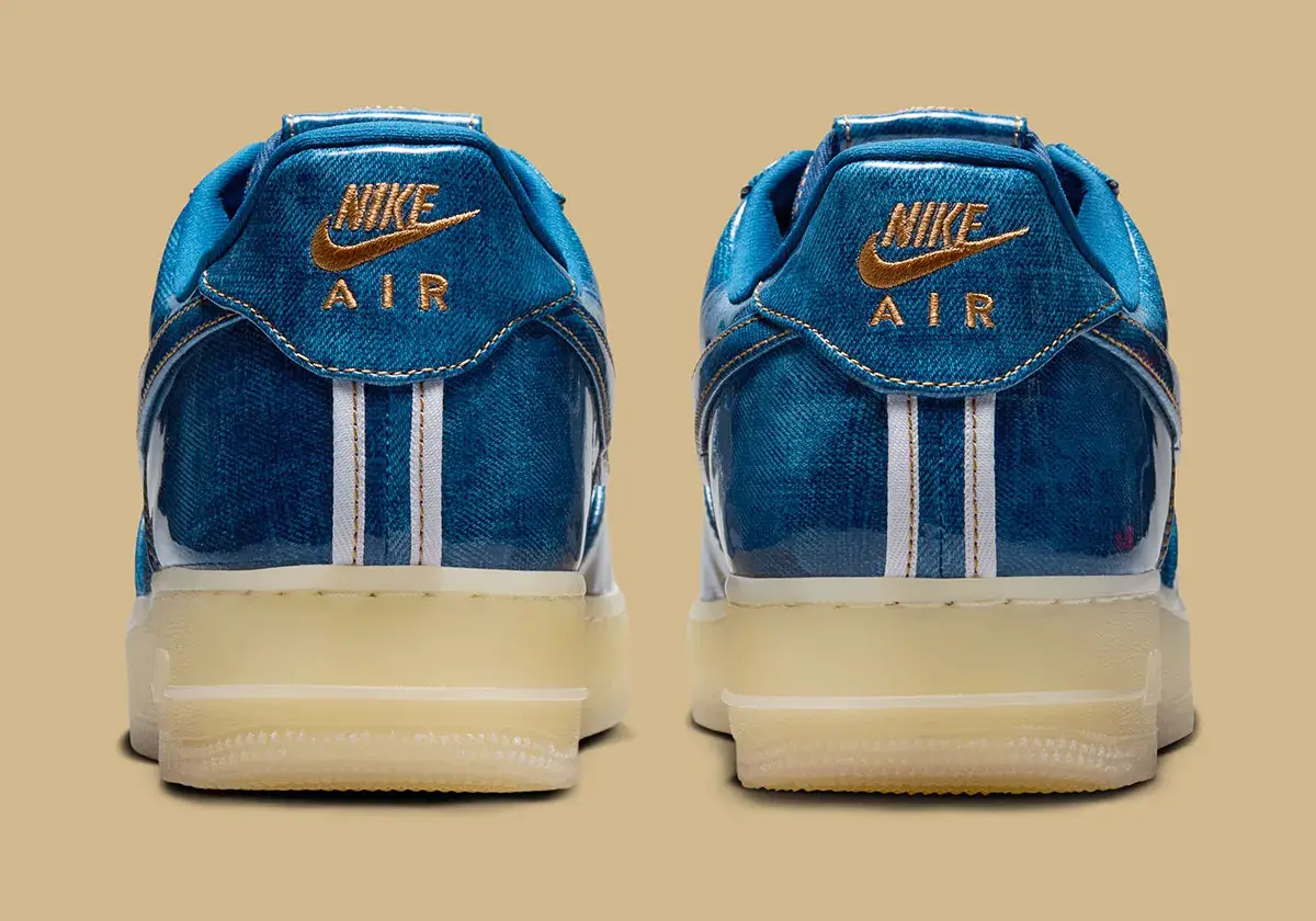 Giày Nike Air Force 1 Low 'Patent Denim' IM5757-400 - Ảnh 6