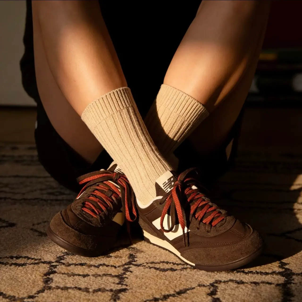Alternative view of Giày New Balance NB RC42 Low 'Brown' URC4227R