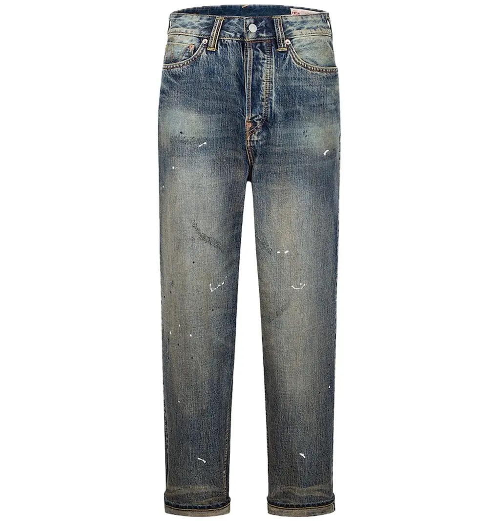 Quần Evisu 7-Pocket Vintage ‘Indigo’ 2ESHTM5JE100538DN