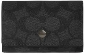 Ví Coach Key Pouch 'Black' CAR00-QBMI5