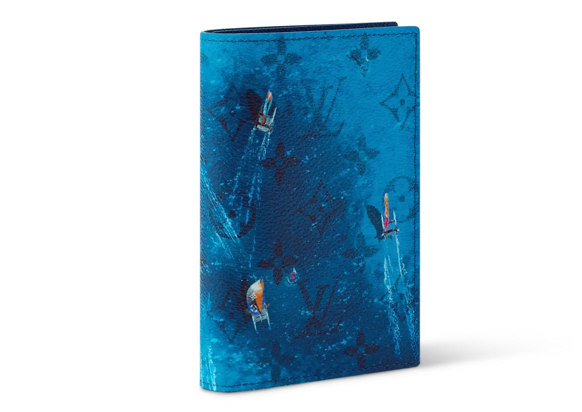 Alternative view of Ví Louis Vuitton Passport Cover 'Navy' M28806