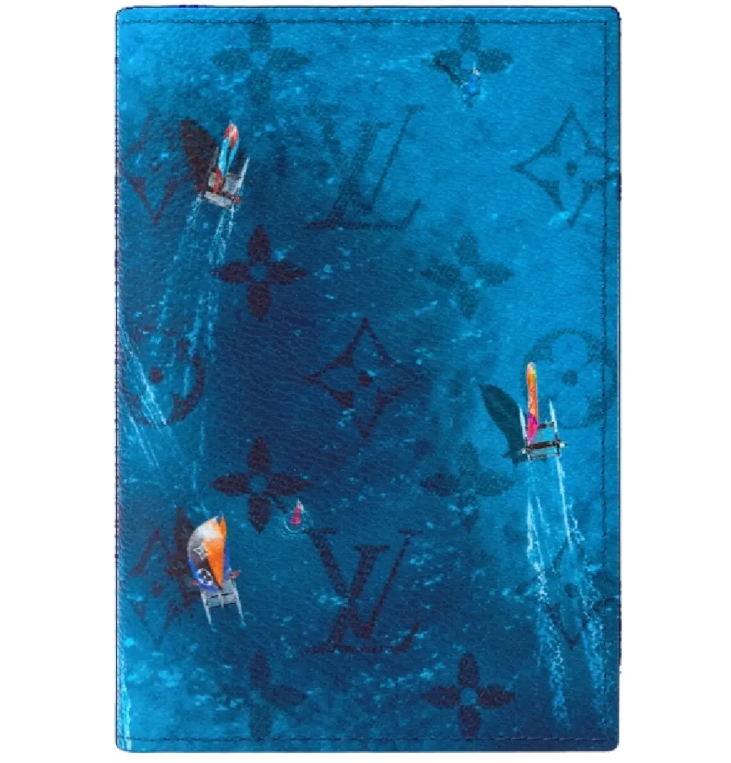 Ví Louis Vuitton Passport Cover 'Navy' M28806