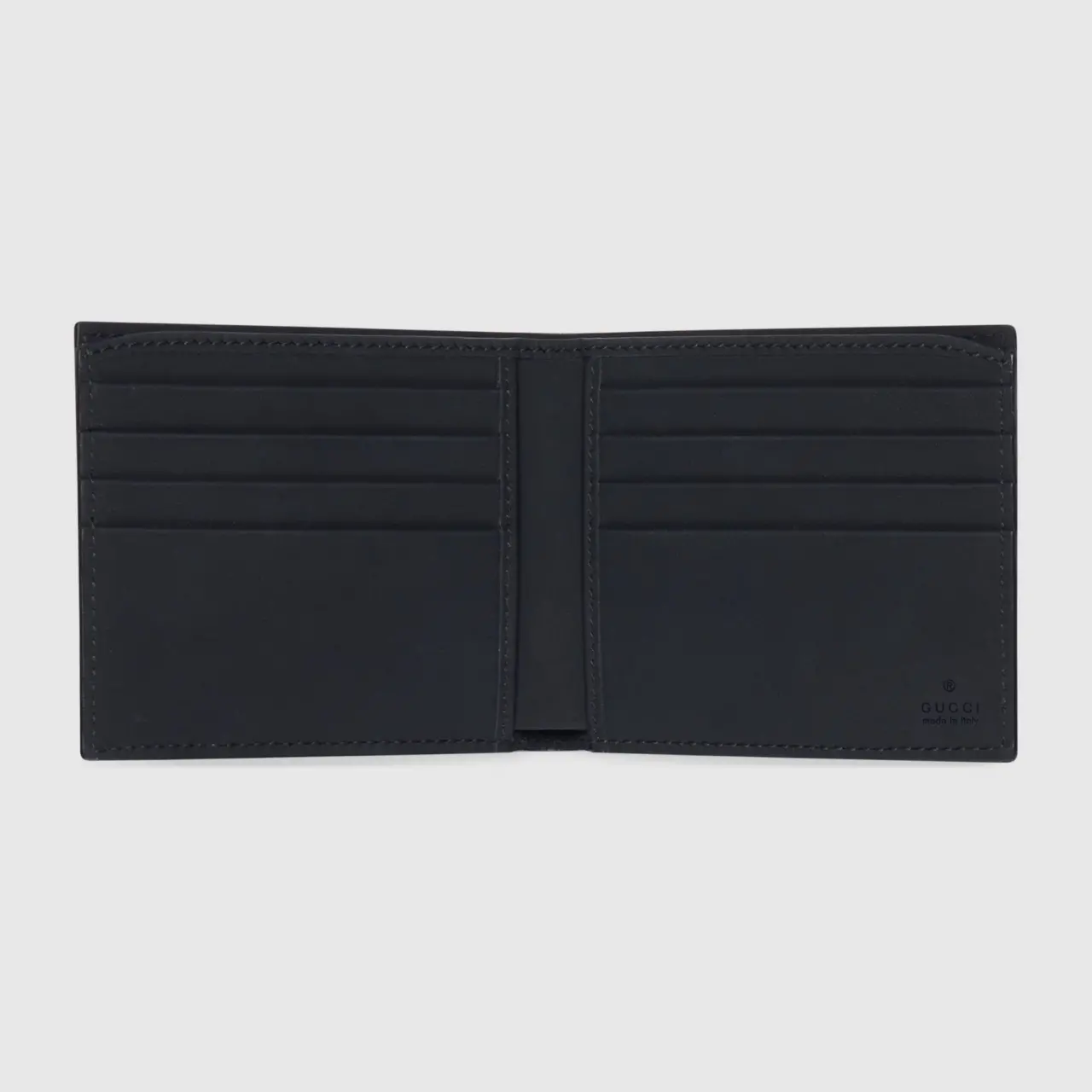 Alternative view of Ví Gucci GG Rubber-effect Bifold Wallet ‘Black’ 771309-AAC0L-1000