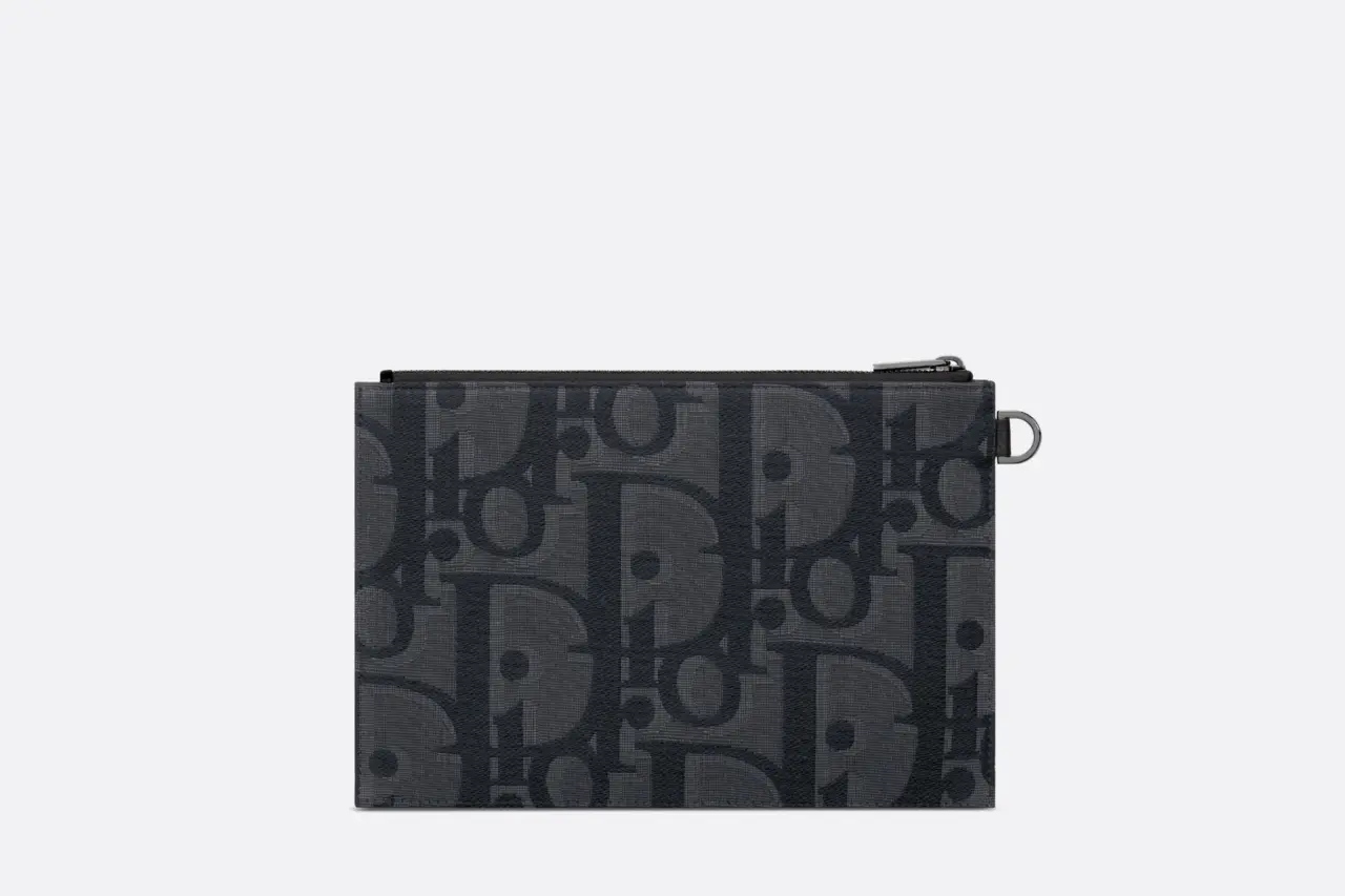 Alternative view of Ví Dior A5 Pouch ‘Black’ 2ESCA490YXL-H03E