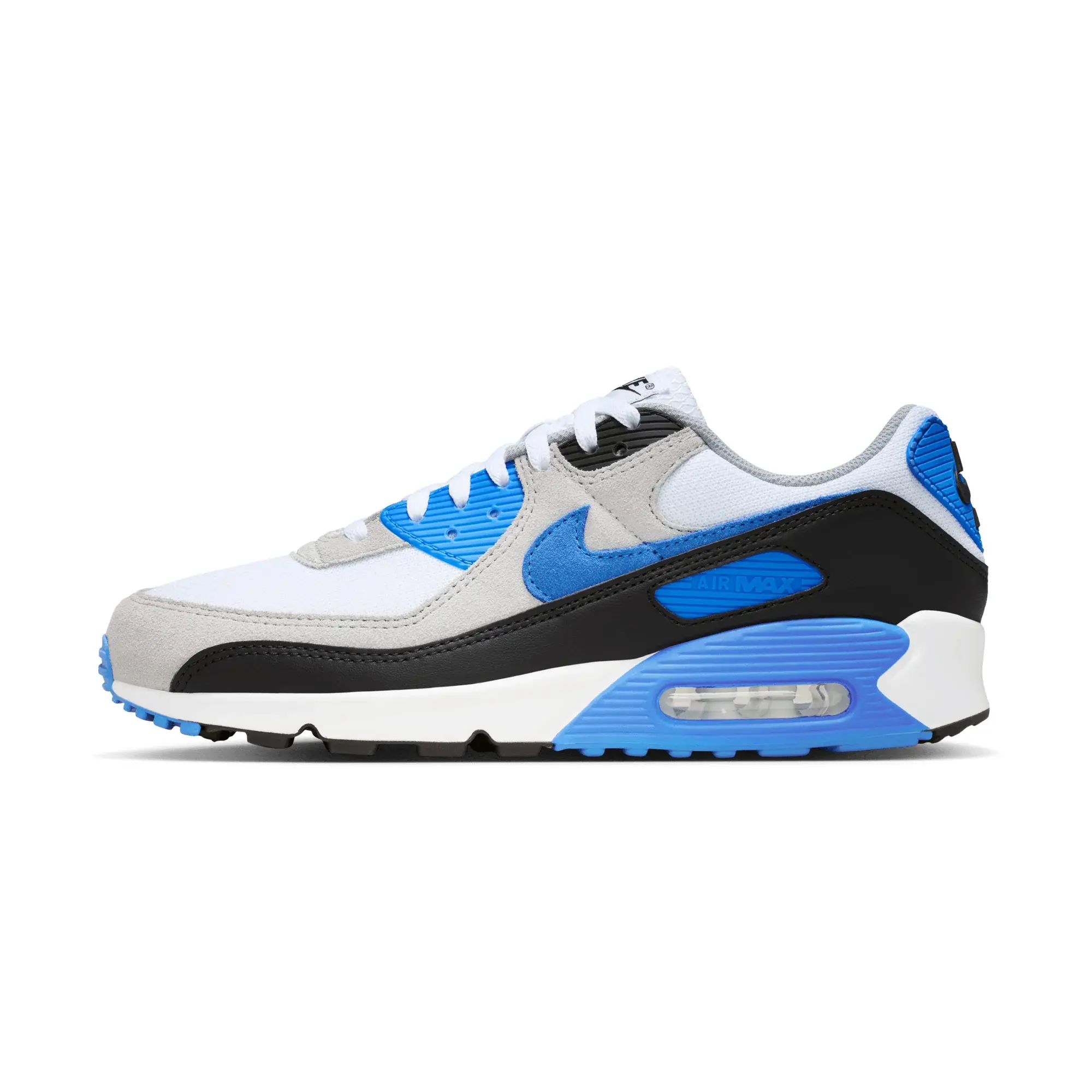 Alternative view of Giày Nike Air Max 90 'White Blue Crystal' DM0029-122