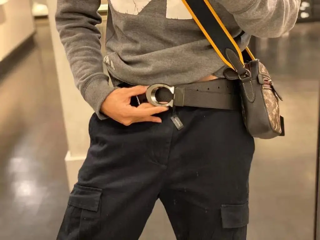 Alternative view of Thắt Lưng Coach Reversible Belt 'Black Brown' 91305-QBLVW