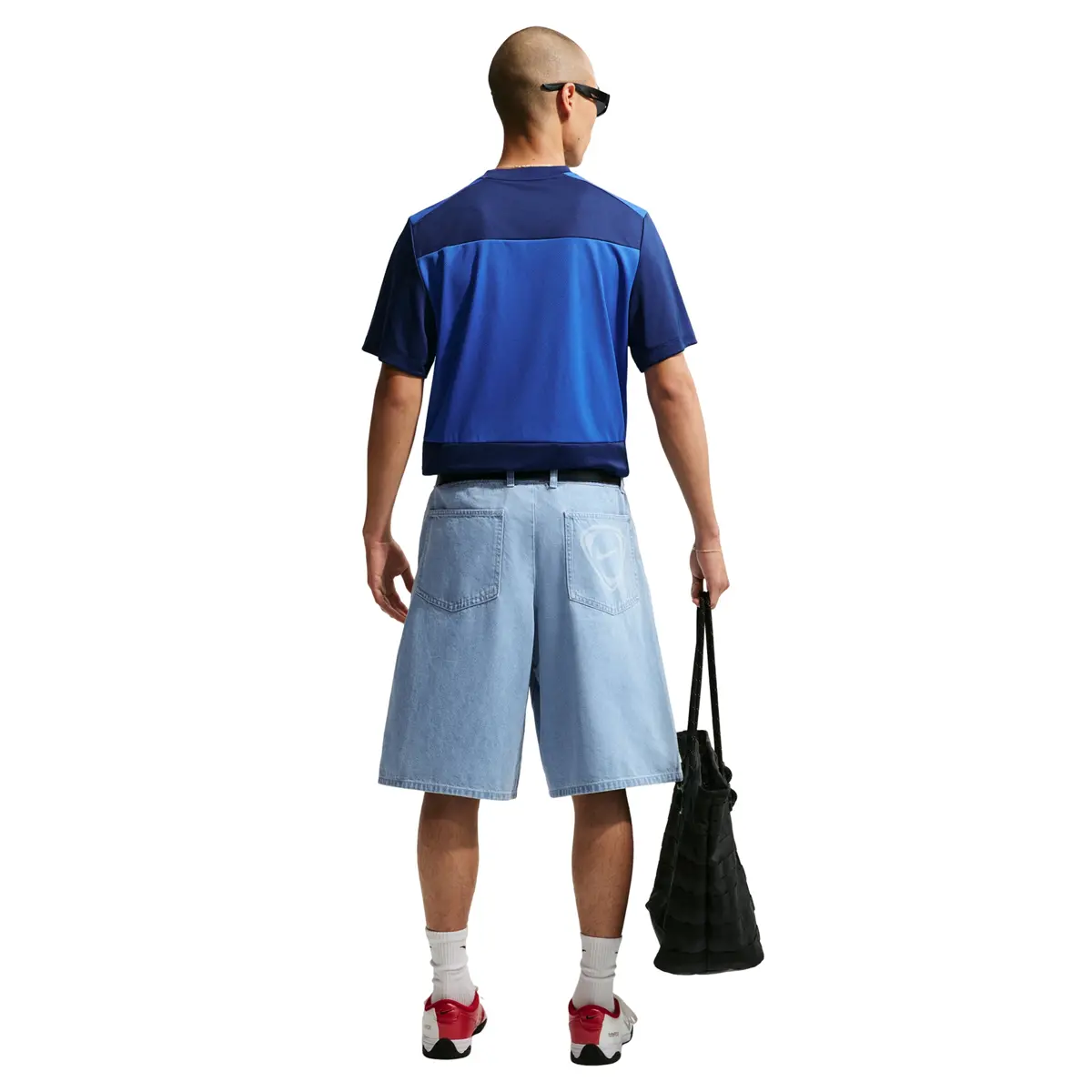Quần Nike Sportswear Denim Short 'Ashen Slate' IR6783-493 - Ảnh 4