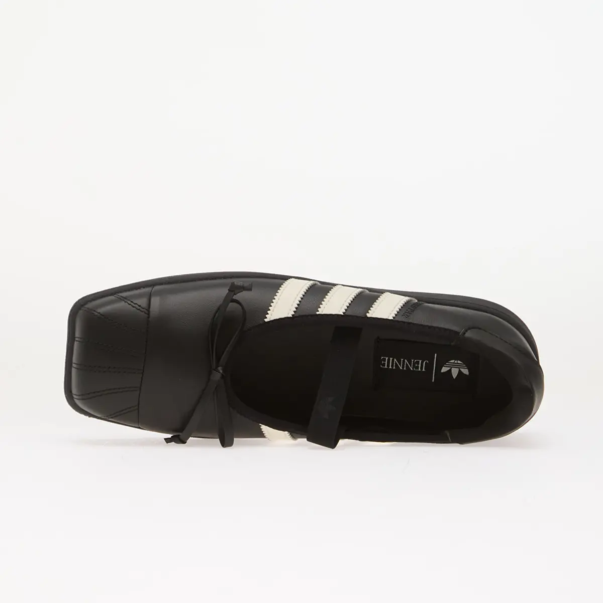 Giày Adidas Superstar x Jennie Square Ballet 'Black' LB3787 - Ảnh 6