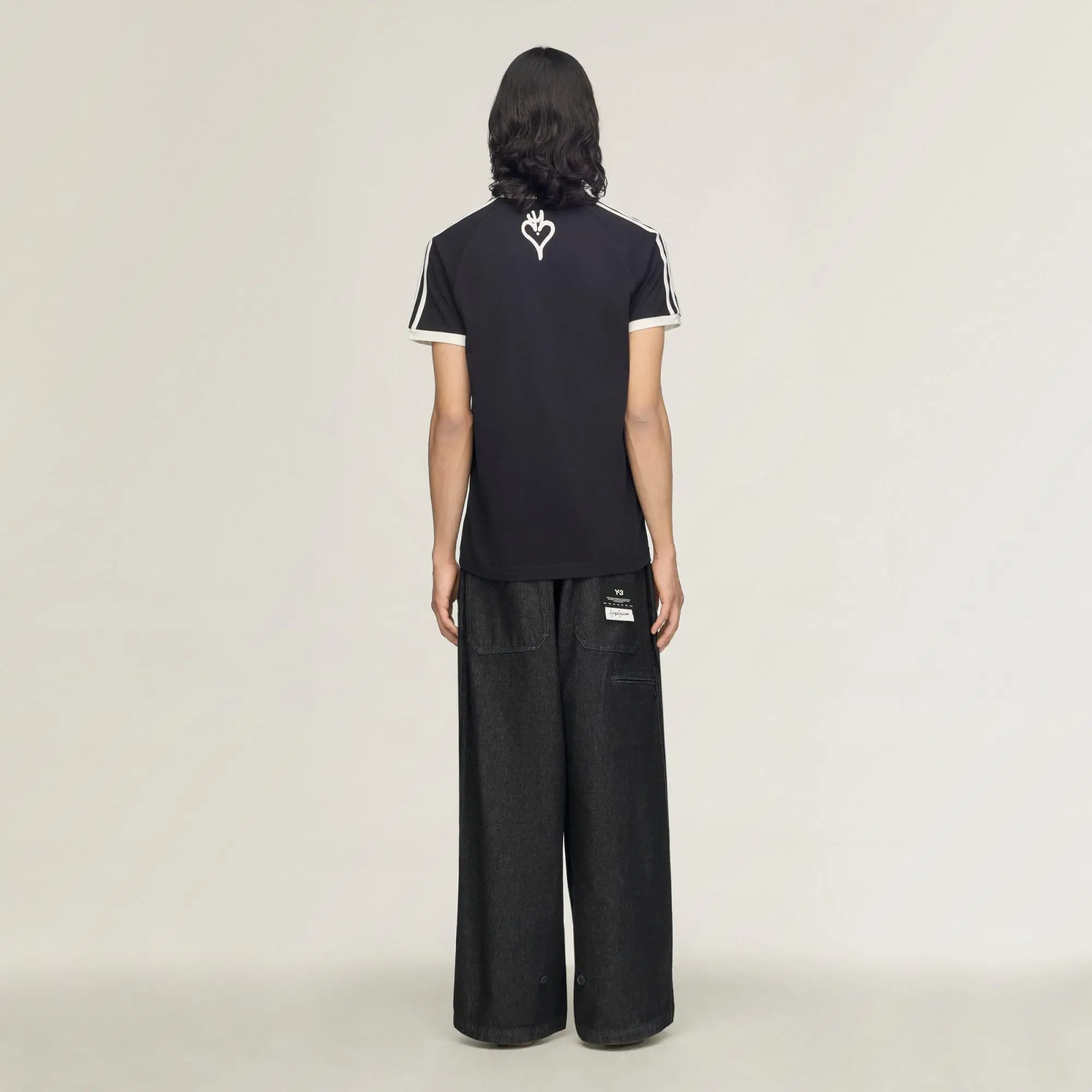 Áo Adidas Y-3 Chito Graphic Cali Tee 'Black' KQ8577 - Ảnh 4