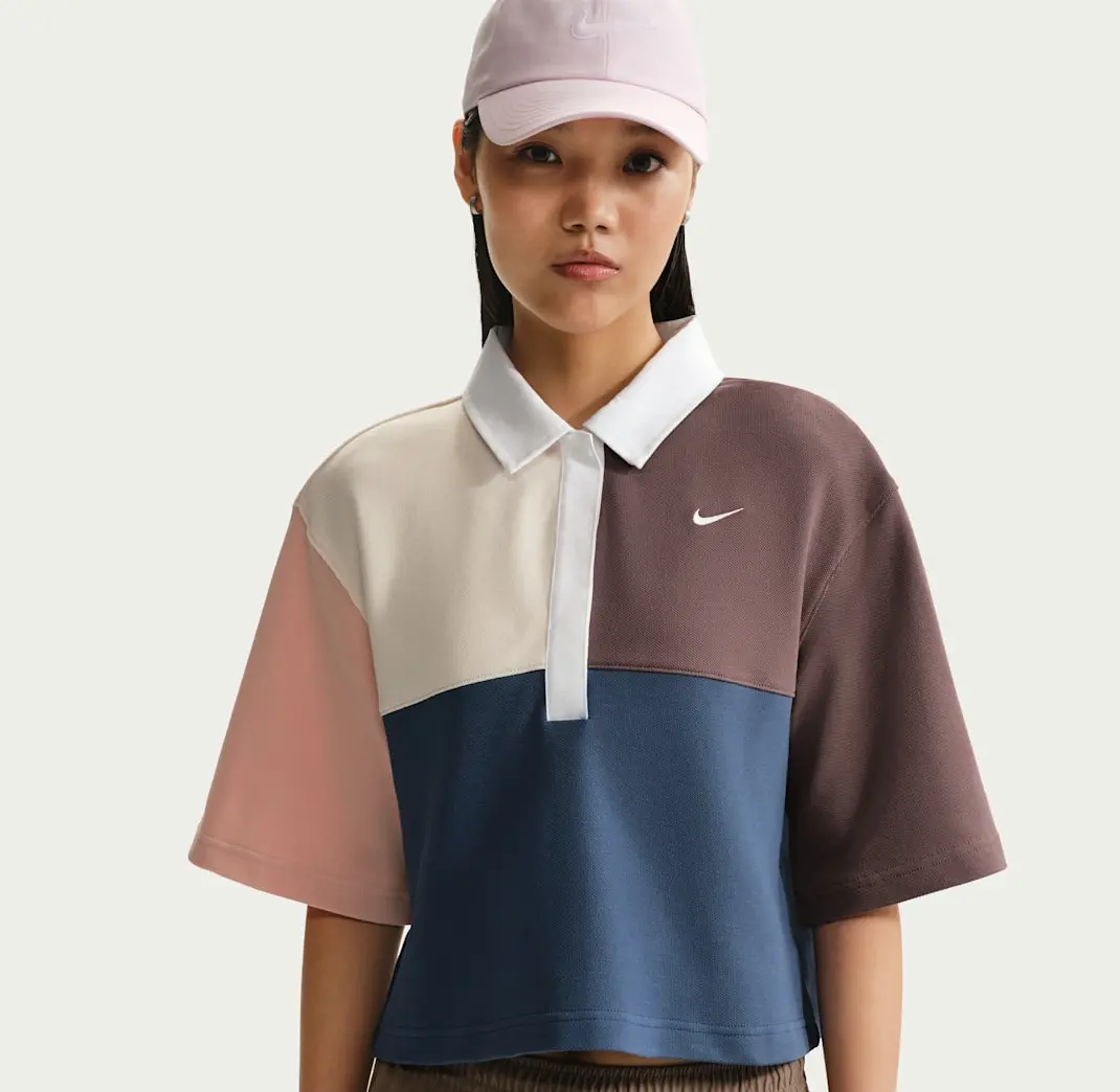 Alternative view of Áo Nike Sportswear Short-Sleeve 'Chalk' IF5599-103