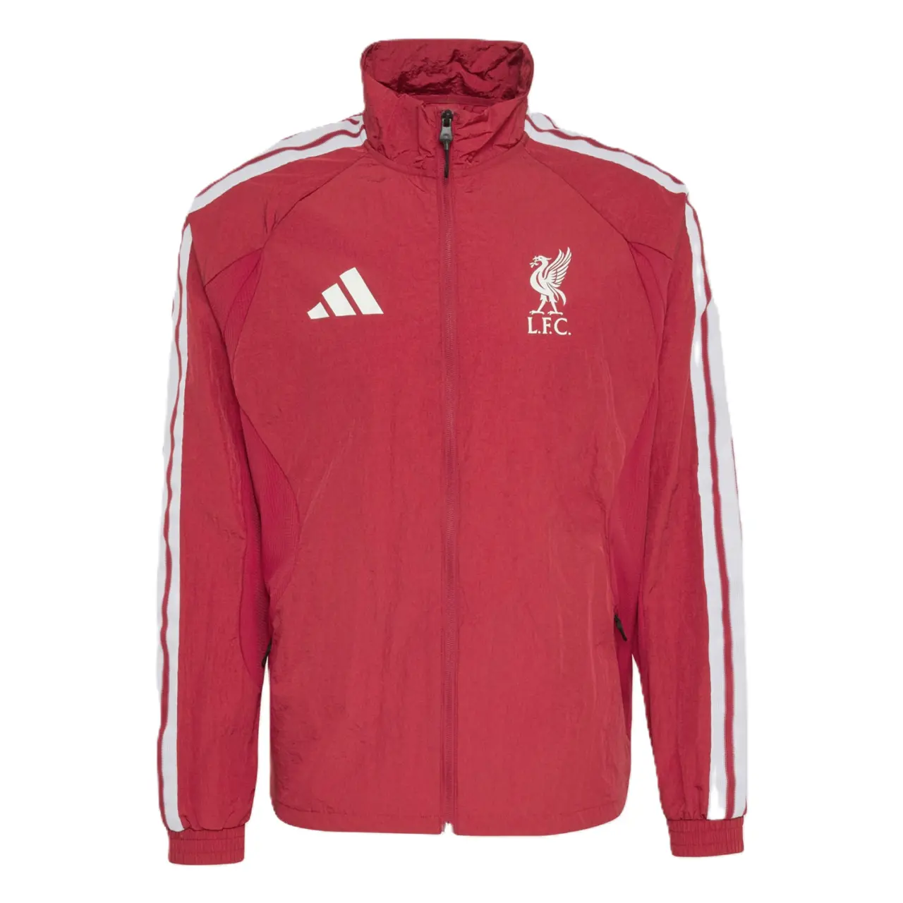 Áo Adidas Liverpool FC Home Anthem Jacket 'Active Maroon' KV6736