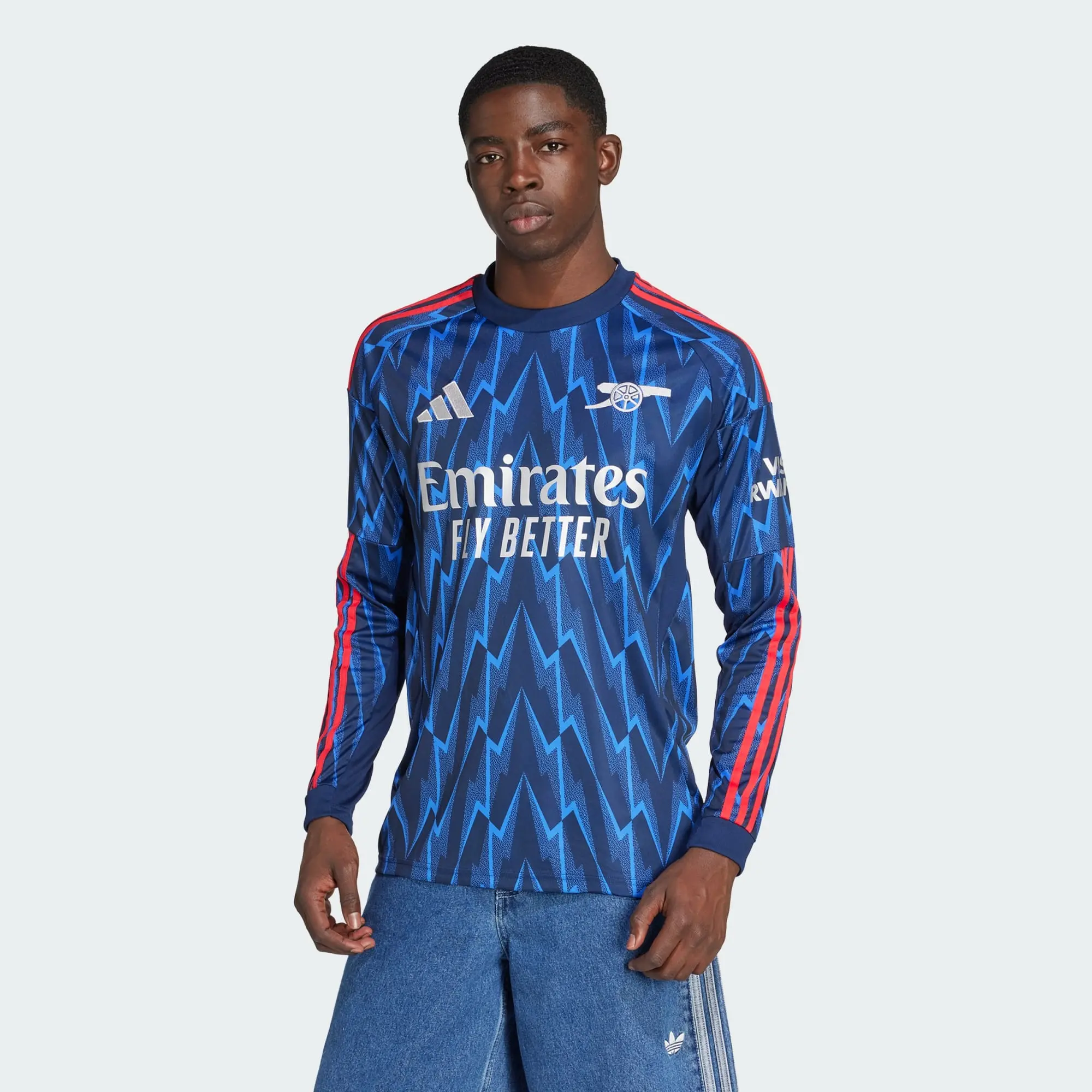 Alternative view of Áo Adidas Arsenal 25/26 Long Sleeve Away Jersey JI9525