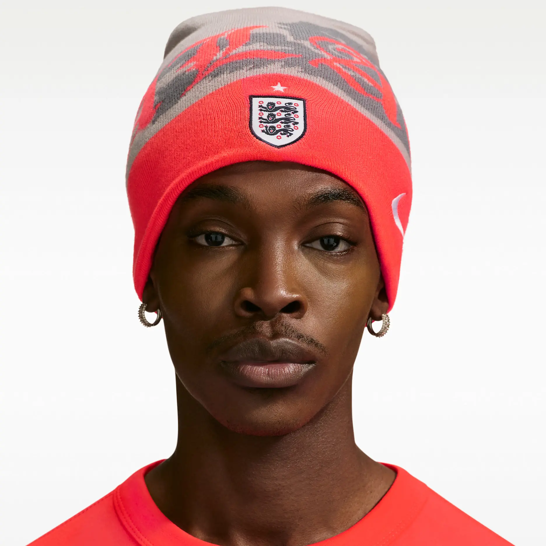 Alternative view of Mũ Nike Palace Cryoshot Uncuff Beanie 'Grey' IO9485-052