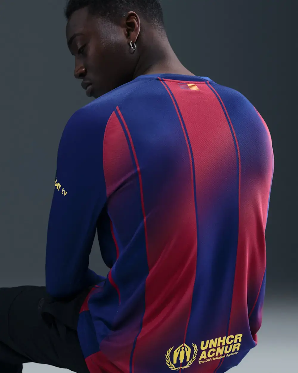 Alternative view of Áo Nike FC Barcelona 25/26 Stadium Home Replica HJ4611-456