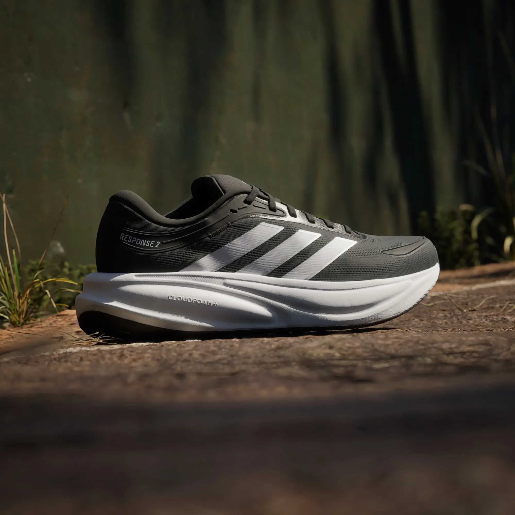 Alternative view of Giày Adidas Response 2 'Black Cloud White Silver' KJ1748