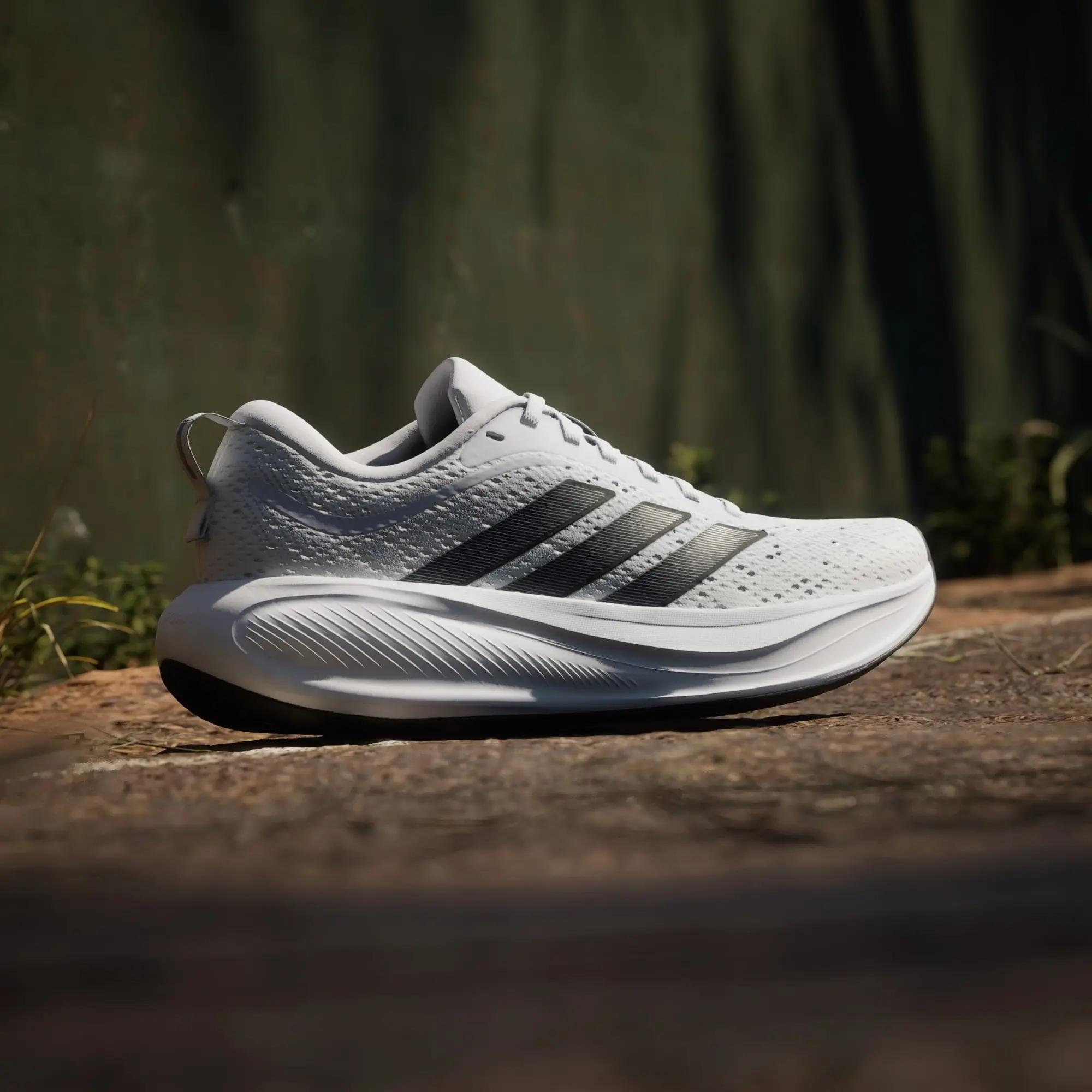Alternative view of Giày Adidas Response Pace 'White Black Silver' KJ1780