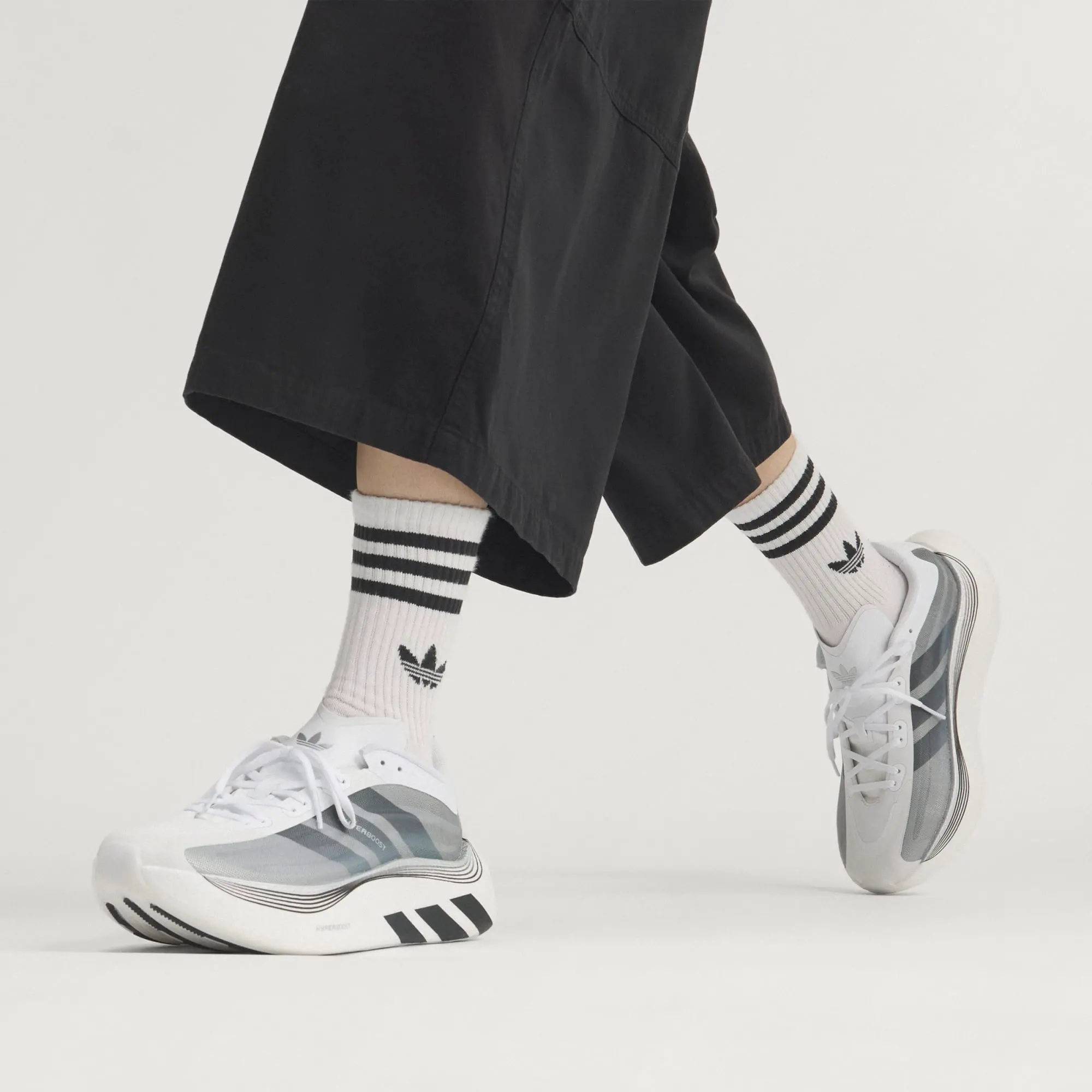 Alternative view of Giày Adidas Hyper Boost Euphoria LT 'Silver Metallic' LA5997