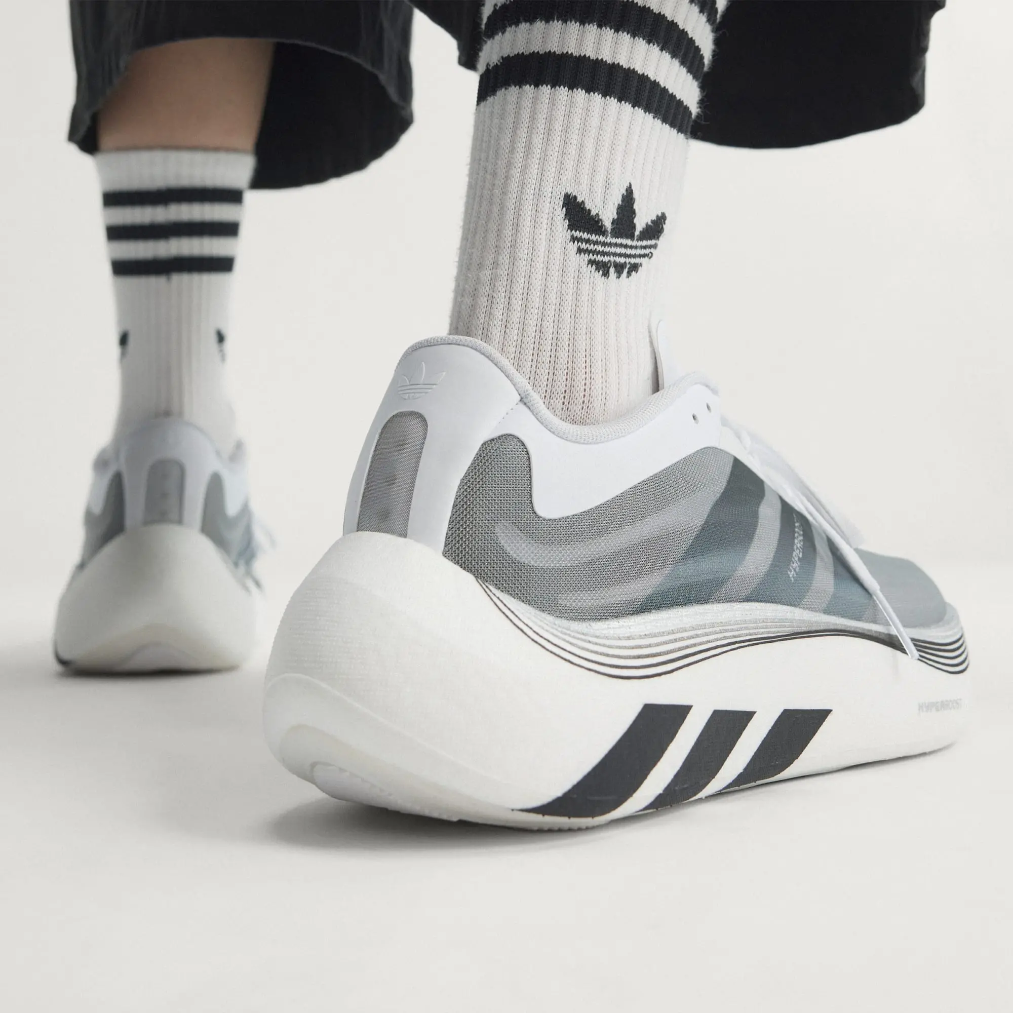 Giày Adidas Hyper Boost Euphoria LT 'Silver Metallic' LA5997 - Ảnh 3