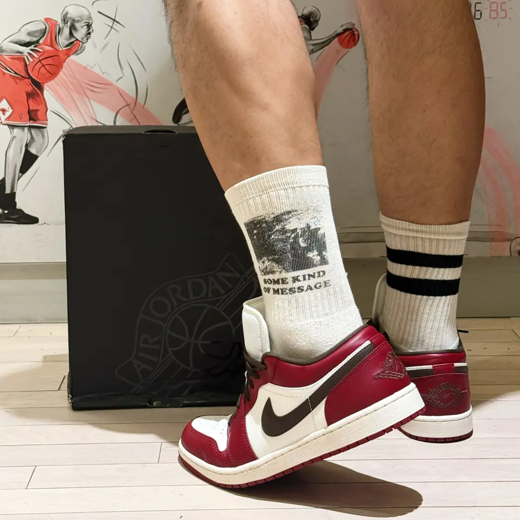 Giày Nike Air Jordan 1 Low SE 'Brown Team Red' IX5004-121 - Ảnh 4
