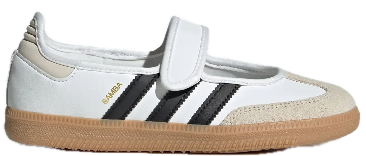 Giày Adidas Samba Jane 'White Black Gum' JR7436