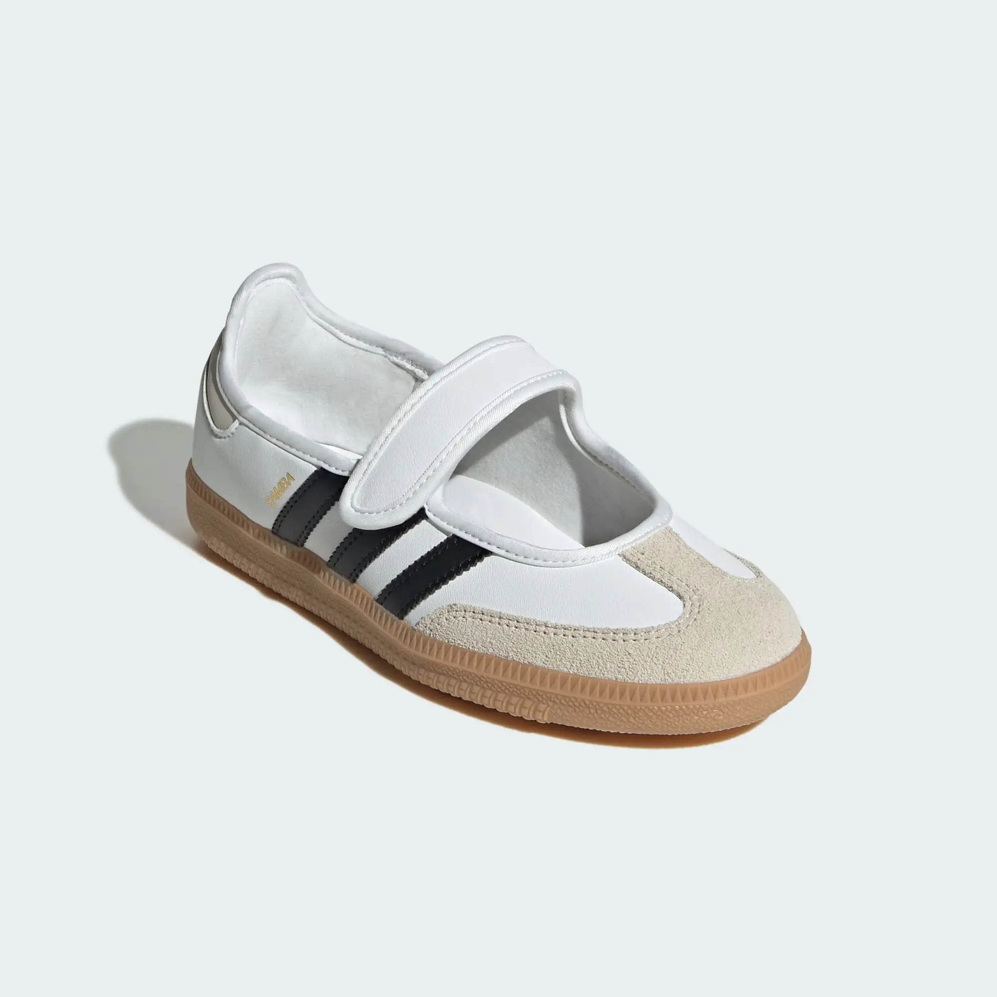 Giày Adidas Samba Jane 'White Black Gum' JR7436 - Ảnh 3