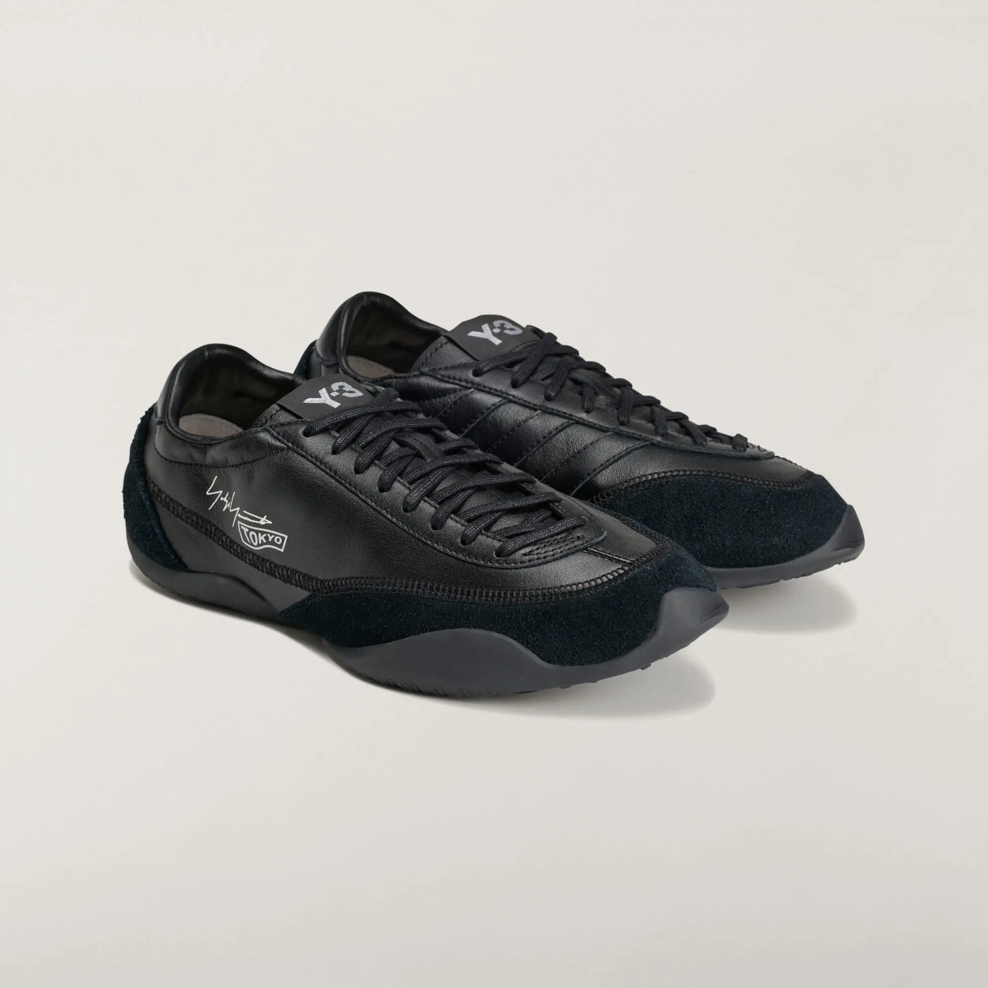 Alternative view of Giày Adidas Y-3 Tokyo 'Triple Black' KH9337