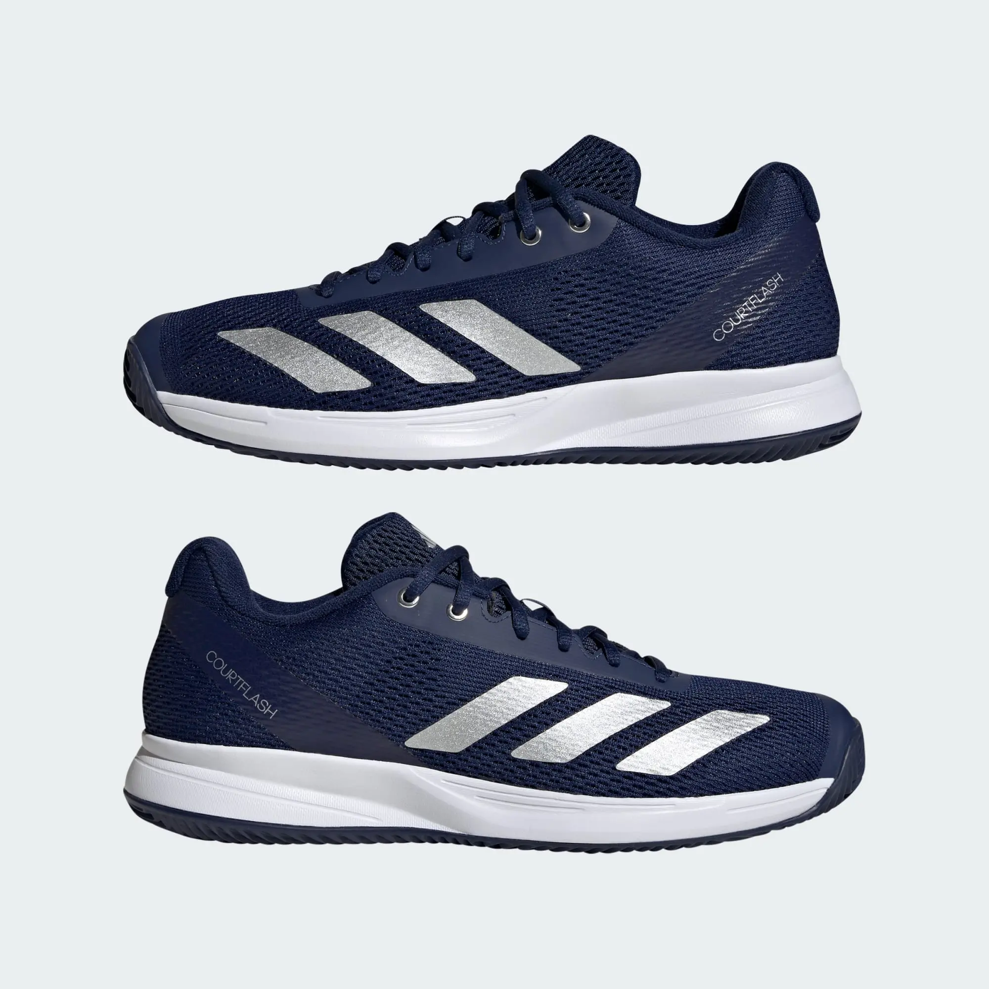 Giày Adidas Tennis Courtflash Speed 2 ‘Dark Blue’ JR4507 - Ảnh 6