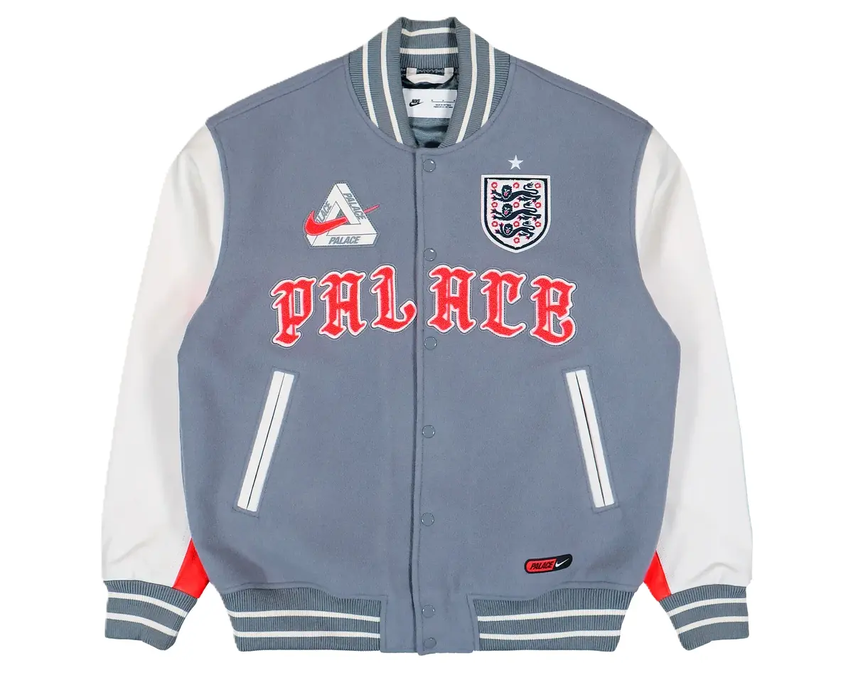 Áo Nike x Palce England Jacket 'Cool Grey' IM6636-065