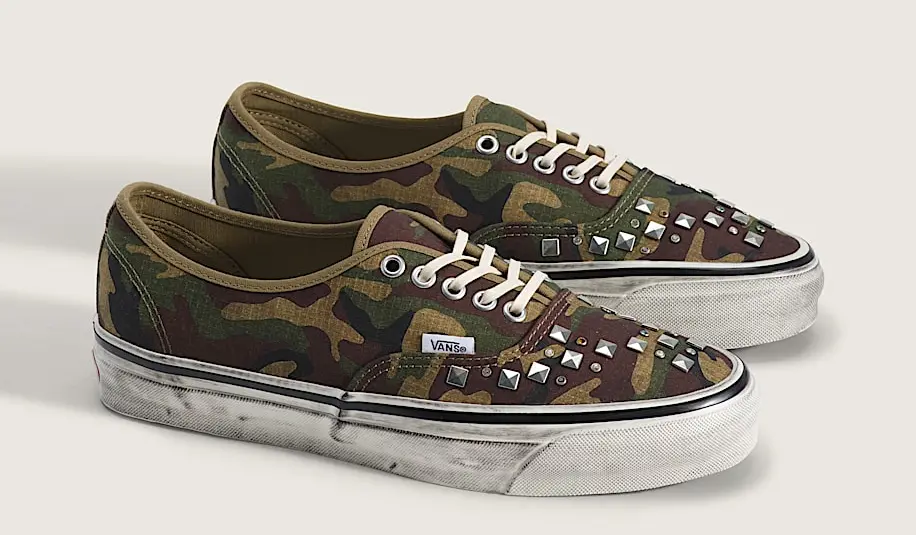Alternative view of Giày Vans Premium ‘Woodland Camo Green’ VN000D9NWVD