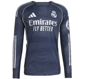 Áo Adidas Real Madrid 25/26 Long Sleeve Away Jersey JP3956