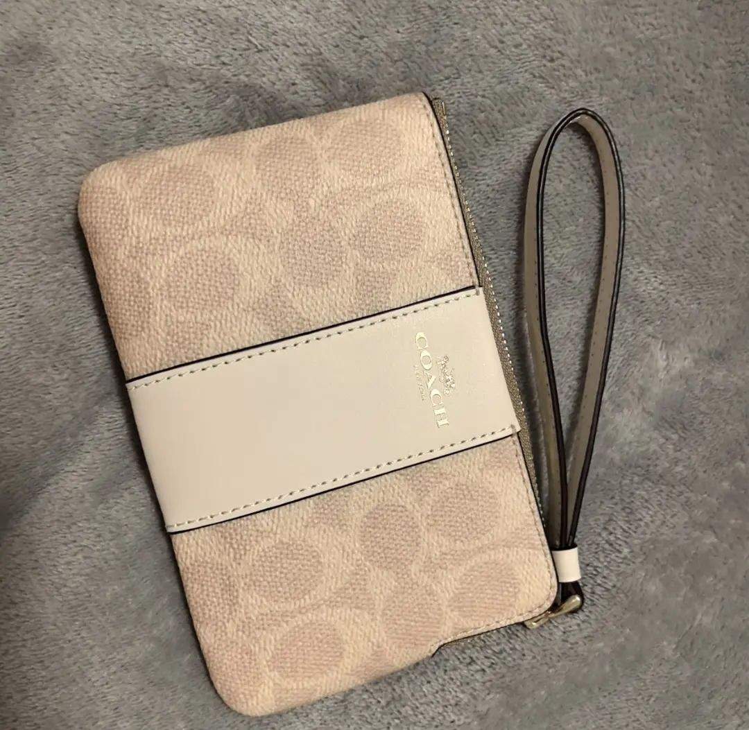Túi Corner Zip Wristlet 'Chalk' CW854-IMXDM - Ảnh 8