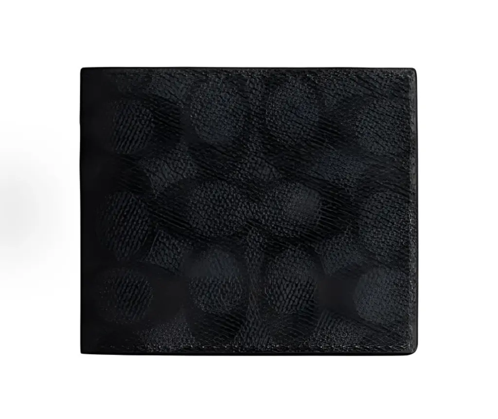 Ví Coach Billfold Wallet 'Black' CY394-QBMI5
