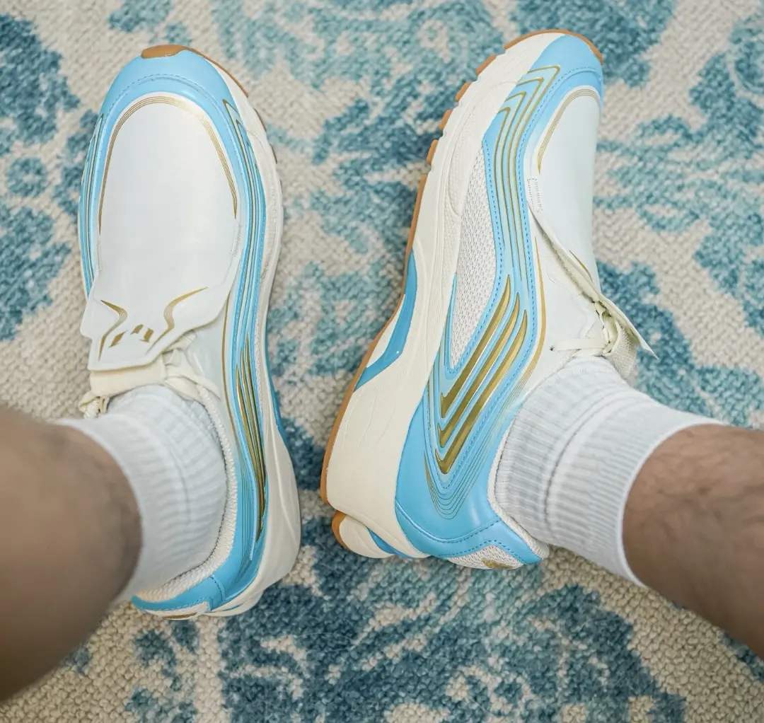 Alternative view of Giày Adidas Adistar Messi 'White Blue' KI7184