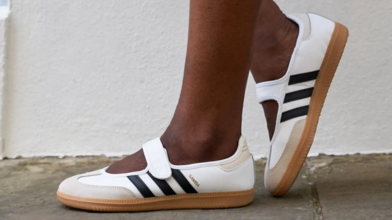 Hinh anh 1: Bo suu tap adidas Summer Silhouette Edit voi cac mau sneaker hybrid ket hop phong cach the thao va ballet nu tinh.