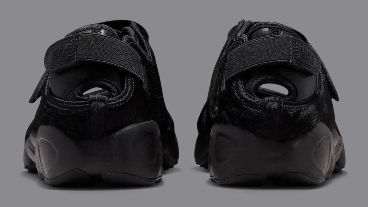 Hinh anh 5: Nike Air Rift Pony Hair Pack voi thiet ke mui che va chat lieu pony hair
