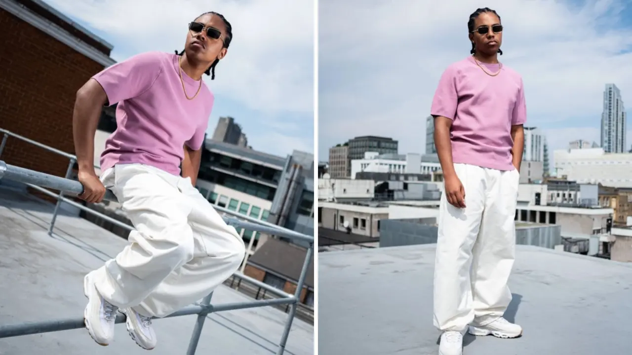 Hinh anh 5: Uniqlo outfit mua he: ao phong trang va quan short cam noi bat
