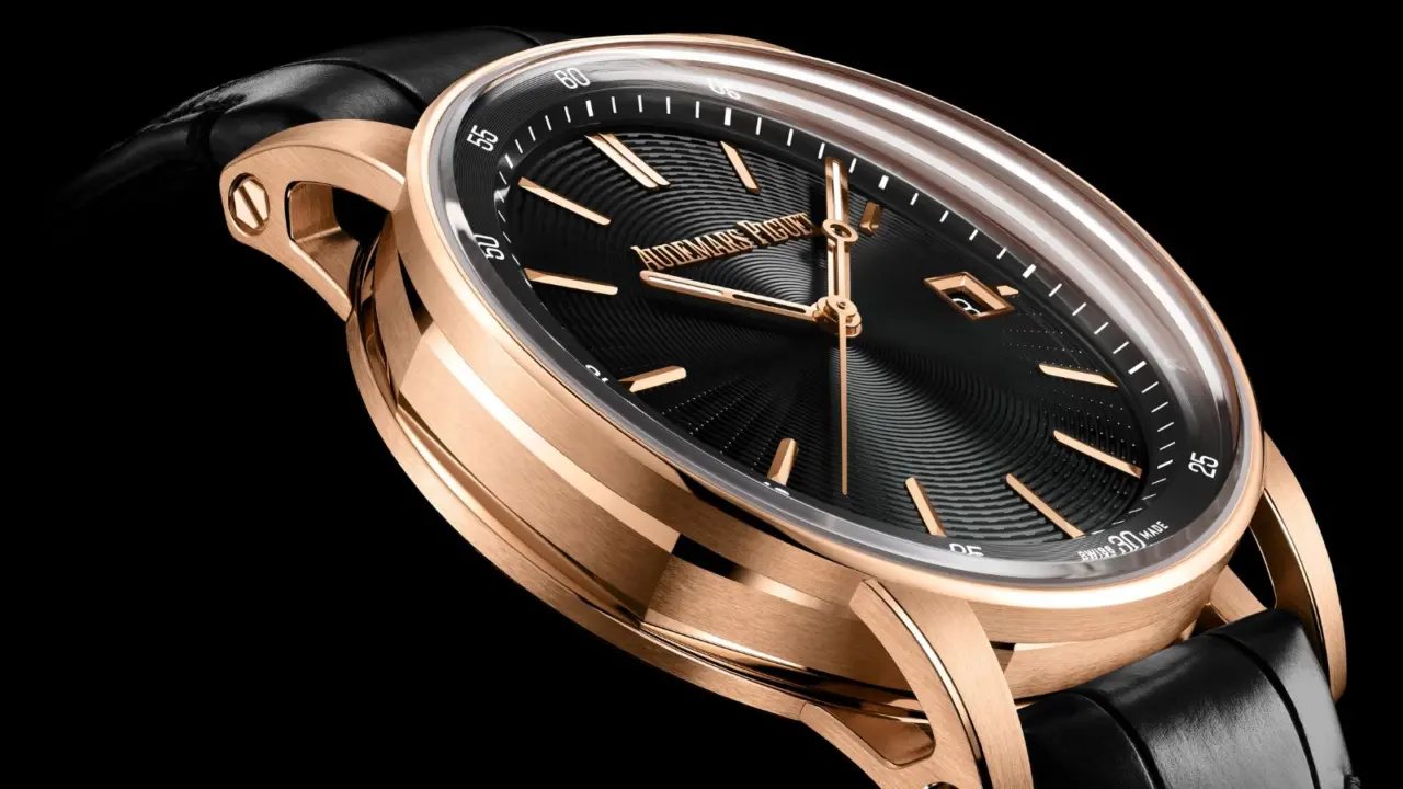 Hinh anh 1: Dong ho Audemars Piguet Code 11.59 38mm vang hong voi mat so den