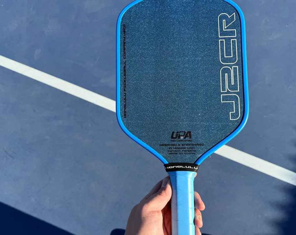 Vợt Pickleball Honolulu J2CR Sword & Shield Crystal 'Blue' - Ảnh 5