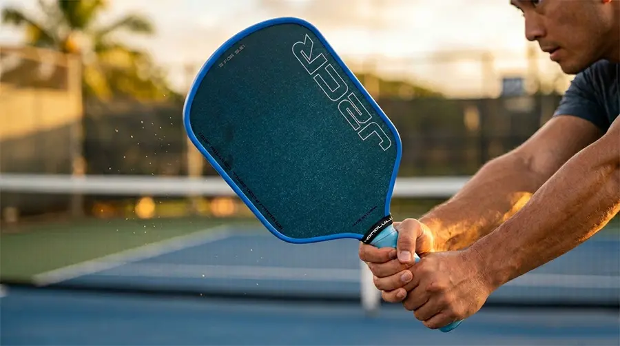 Vợt Pickleball Honolulu J2CR Sword & Shield Crystal 'Blue' - Ảnh 4