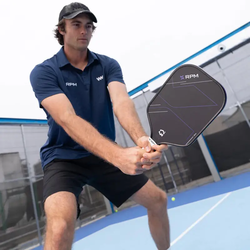 Alternative view of Vợt Pickleball RPM Q2 Elongated 'White Purple'