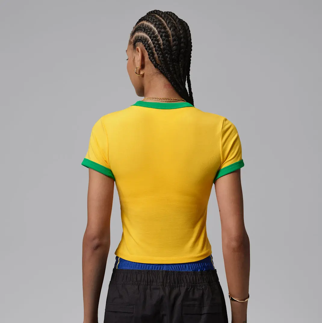 Áo Nike Jordan Graphic Brazil Crew-Neck Top IF3926-741 - Ảnh 5