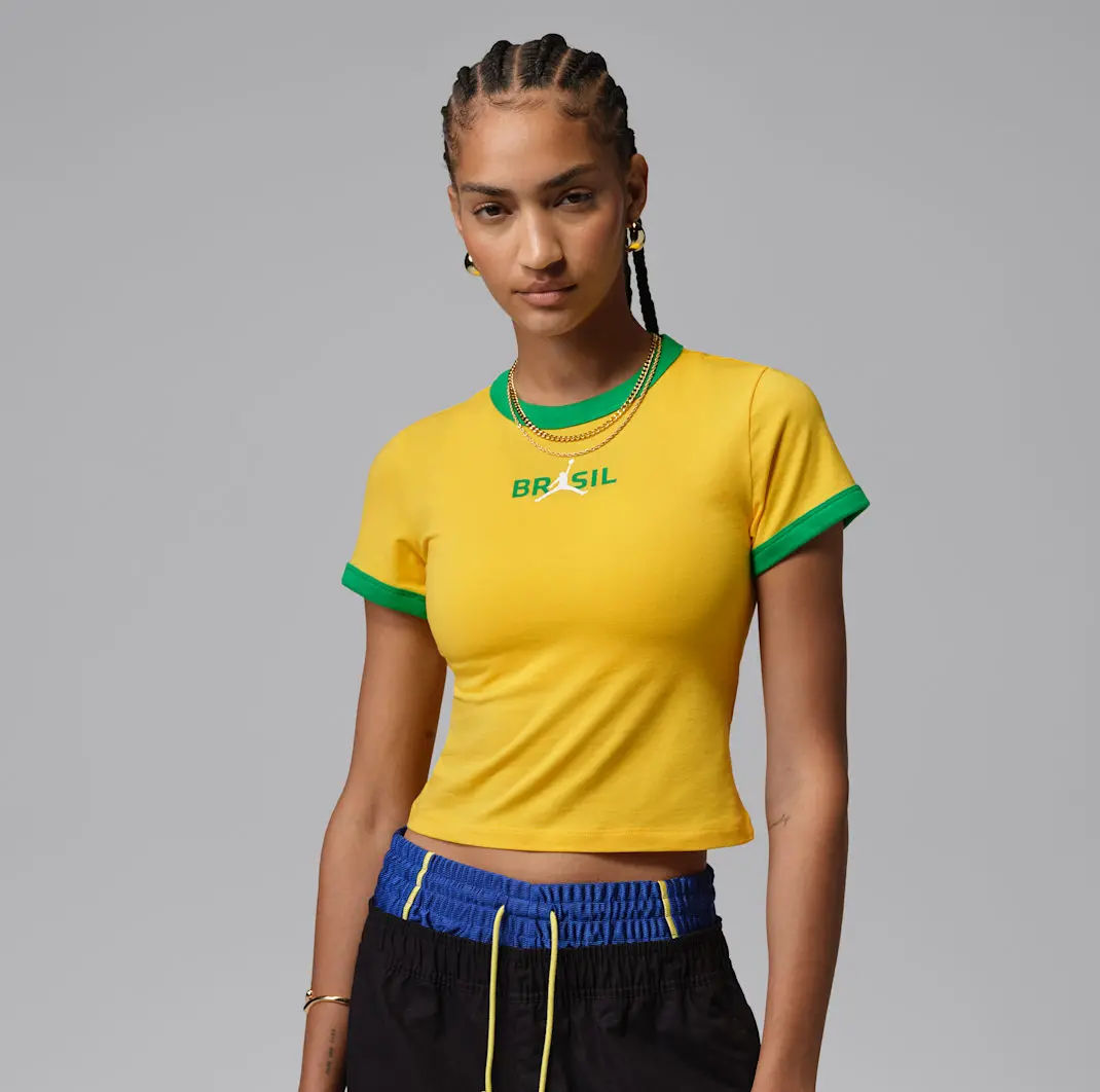 Áo Nike Jordan Graphic Brazil Crew-Neck Top IF3926-741 - Ảnh 6