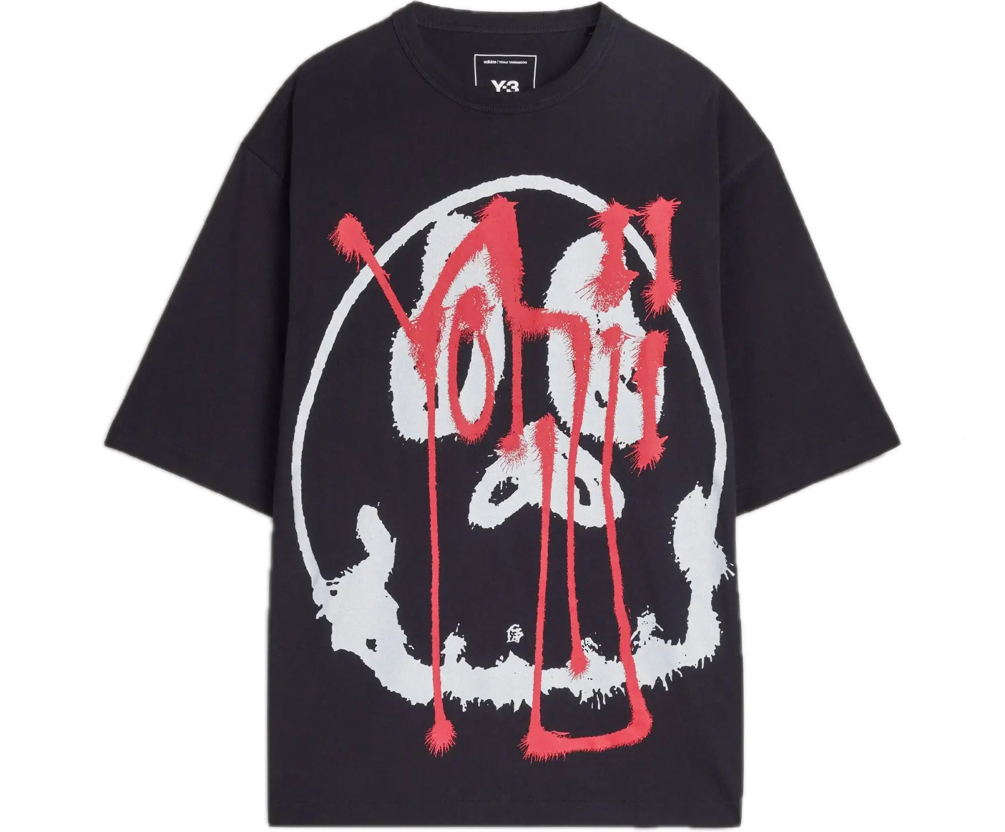 Áo Adidas Y-3 Chito Graphic Short Sleeve Tee 'Black' KR1062