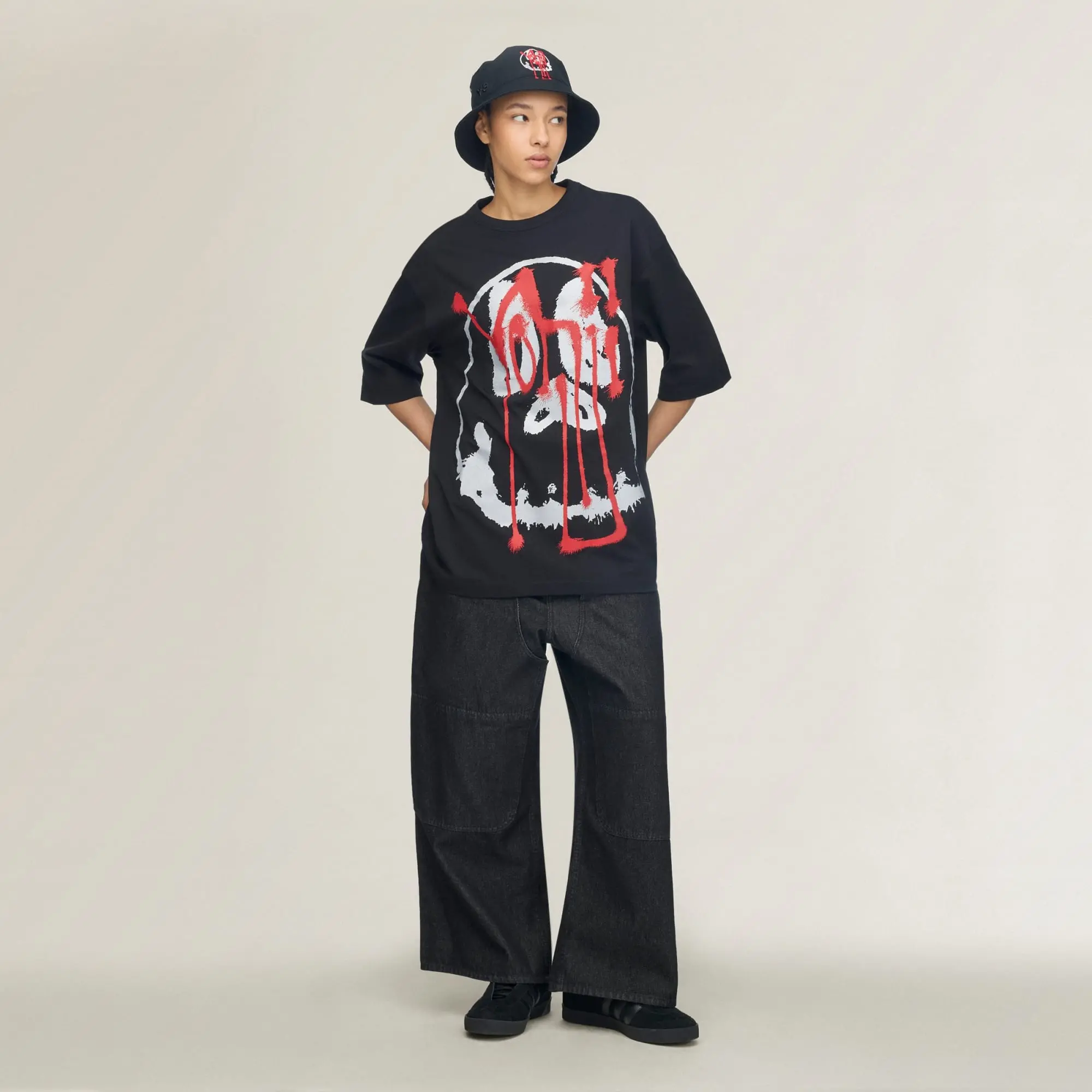 Áo Adidas Y-3 Chito Graphic Short Sleeve Tee 'Black' KR1062 - Ảnh 6