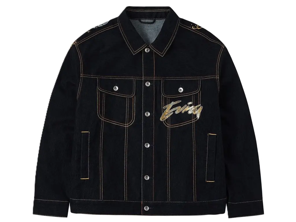 Áo Evisu Brushstroke Daicock Print ‘Black’ 2EAHTM5DJ1022LFDN