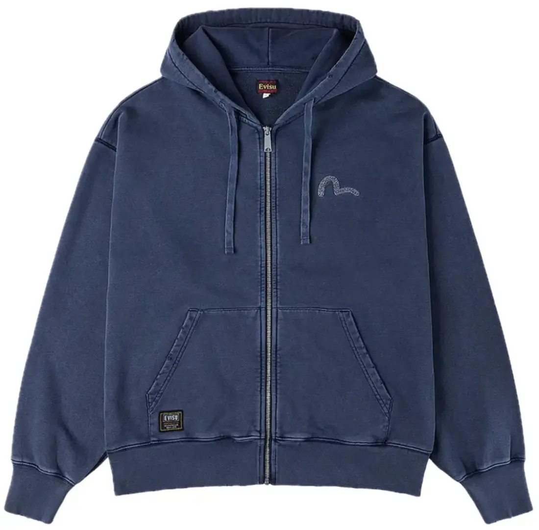 Áo Evisu Heavy Washed Distressed 2ESEJM6SW6118RXCT