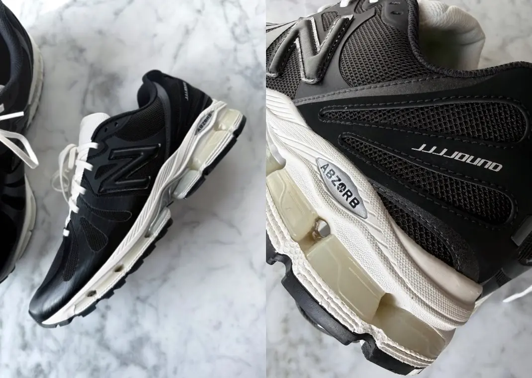JJJJound x New Balance 1890: Thiết kế "Tuxedo Sneaker" tối giản