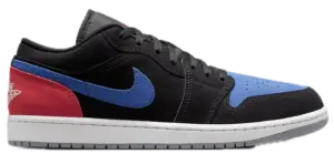 Giày Nike Air Jordan 1 Low 'Black' 553558-049